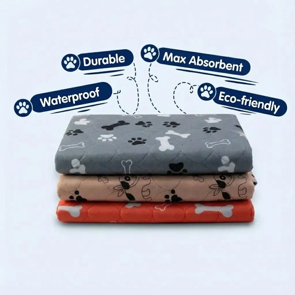 Le tapis réutilisable Puppy Care, sans odeurs ni fuites.